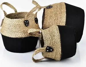 affek design BALI set of 3 storage baskets L30×38×34 cm, M28×32×28 cm, S23×26×24 cm