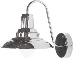 Wall lamp Beliani LUZA — metal silver, model 121719