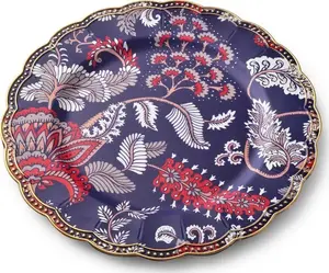 affek design BLANCHE COLOURS Декоративная тарелка 33×33×2 см, керамический подталерз