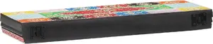Полки настенные VidaXL из массива мангового дерева 2 шт 60×20×6 см