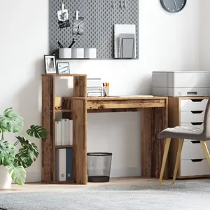 Rakstāmgalds VidaXL modelis 869320 brūns 100 cm x 40 cm