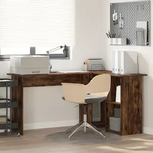 Письменный стол VidaXL Brązowe 142 x 102 см - модель 869294