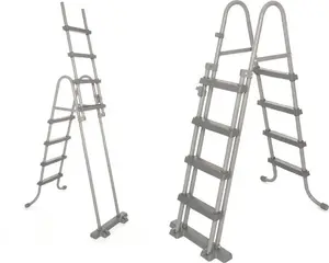 Baseina kāpnes Bestway 122 cm modelis 58331 drošas kāpnes virszemes baseiniem