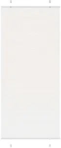 Плиссированная штора VidaXL 85x200 см белая — ширина ткани 84,4 см