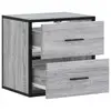 VidaXL прикроватный столик 848730 дуб 40×31×39,5 см Photo 8