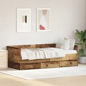 Диван-кровать VidaXL Stare 90 x 190 см — каркас из инженерной древесины, односпальный