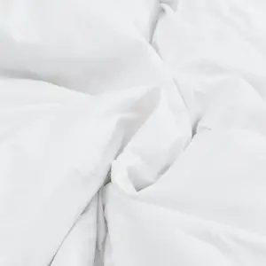 Duvet Cover and Comforter Set VidaXL White 140 x 220 cm Down