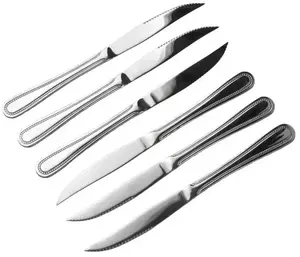 Steak Knife Set Allesken CHAMOMILE — 6 pcs, 23 cm blades