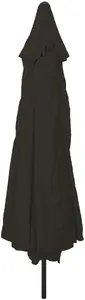 Outdoor Parasols and Shade Sails set, VidaXL 42003642, Black