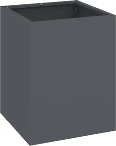 Садовый цветочный горшок VidaXL Antracyt 50 x 32 x 40 см