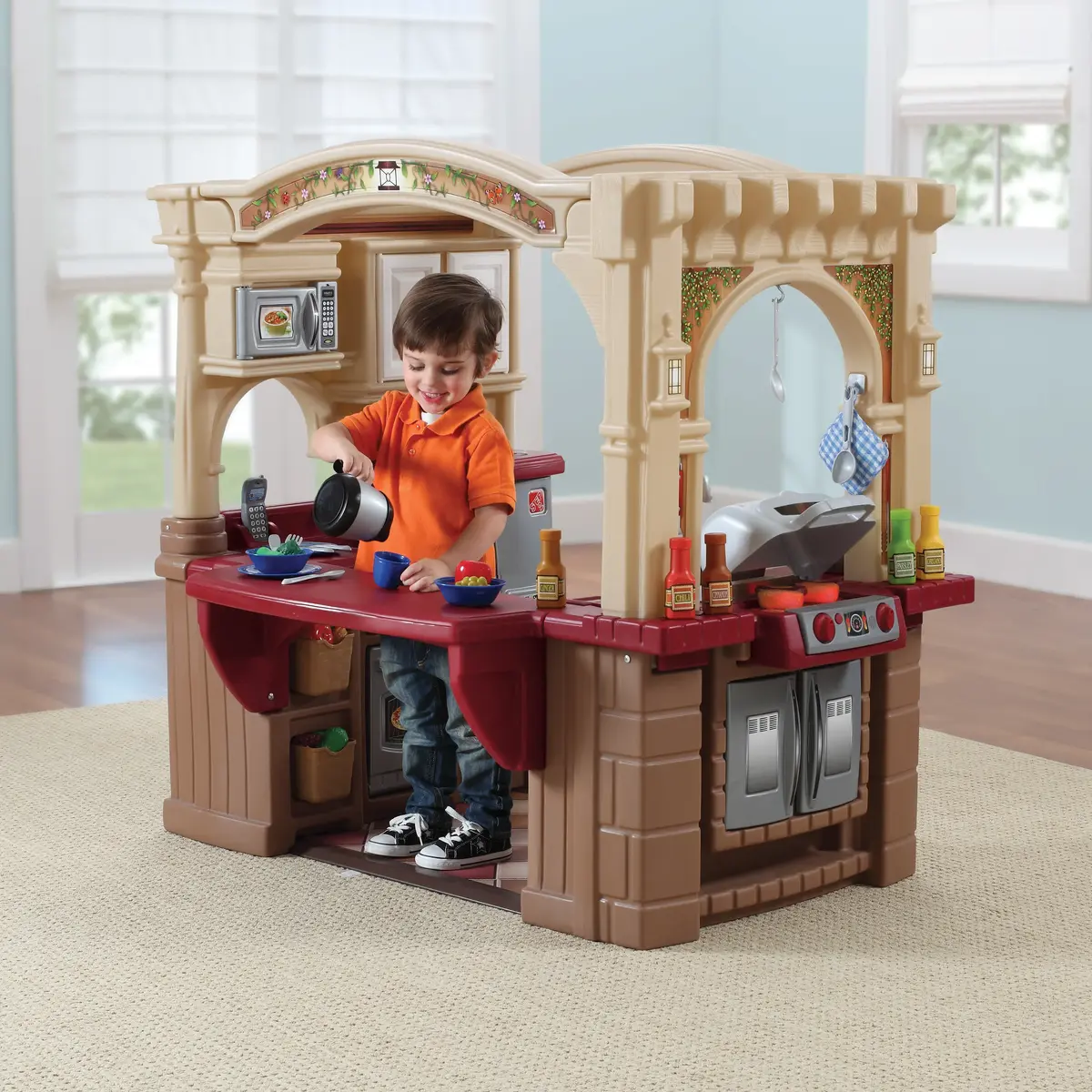 Step 2 Grand Walk-In Kitchen & Grill игровая кухня Photo 6