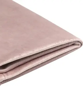 Сменный чехол-обивка для кровати 140 x 200 см Beliani FITOU, розовый