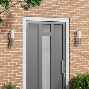 Wall Light VidaXL outdoor wall lamp set of 2, stainless steel, IP44