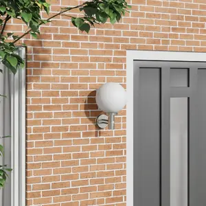 Outdoor Wall Light VidaXL model 4005945 with Motion Sensor, Stainless Steel, IP44