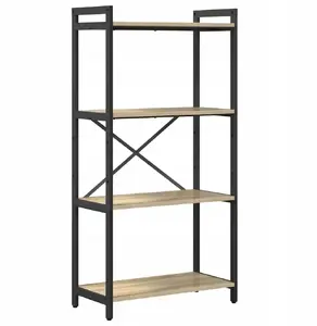 Стеллаж для книг VidaXL 60 x 30 x 118 см дуб Sonoma — открытая полка
