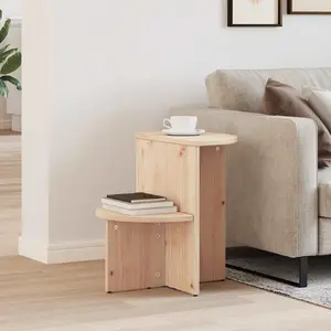 Приставной стол VidaXL 50 x 40 x 50 см из сосновой древесины