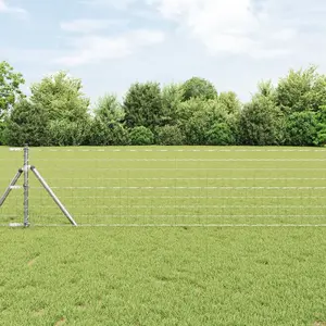 Забор VidaXL Euro Fence 0,8 x 10 м из оцинкованной стали
