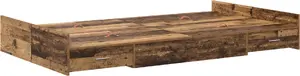 Каркас кровати для хранения под кроватью VidaXL Stary 120x190 см Инженерная древесина