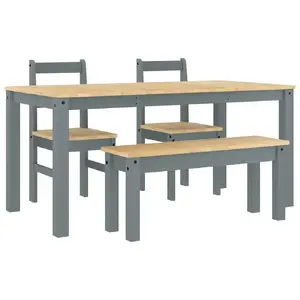 Kitchen/Dining Room Furniture Set VidaXL 3345177 — 4-piece set