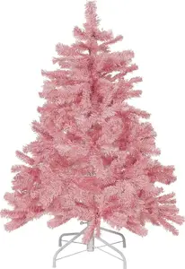 Artificial Christmas Tree Shumee Farnham on Stand, Pink