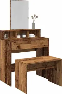 Туалетный табурет VidaXL модель 857041, клееная древесина, 70×35×45 см