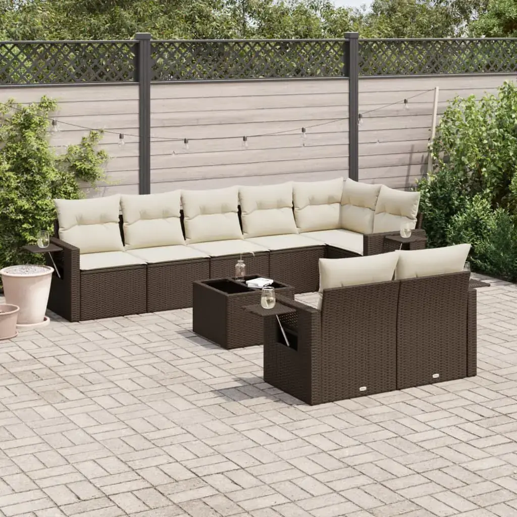 VidaXL уличный набор мебели 3252770 — 9 предметов Photo 2