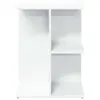 VidaXL nightstand 858651 — white wood bedside table Photo 4