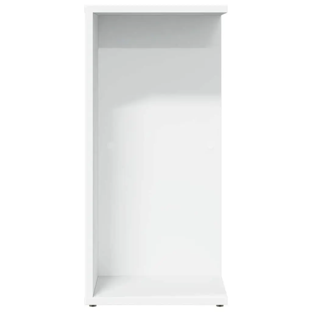 VidaXL nightstand 858651 — white wood bedside table Photo 5