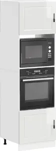 Кухонные шкафы для духового шкафа VidaXL Porto набор 2 шт., белые