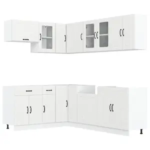 Шкаф для кухни/столовой VidaXL 3314892, отдельно стоящий с несколькими отделениями (упак. 11 шт.)