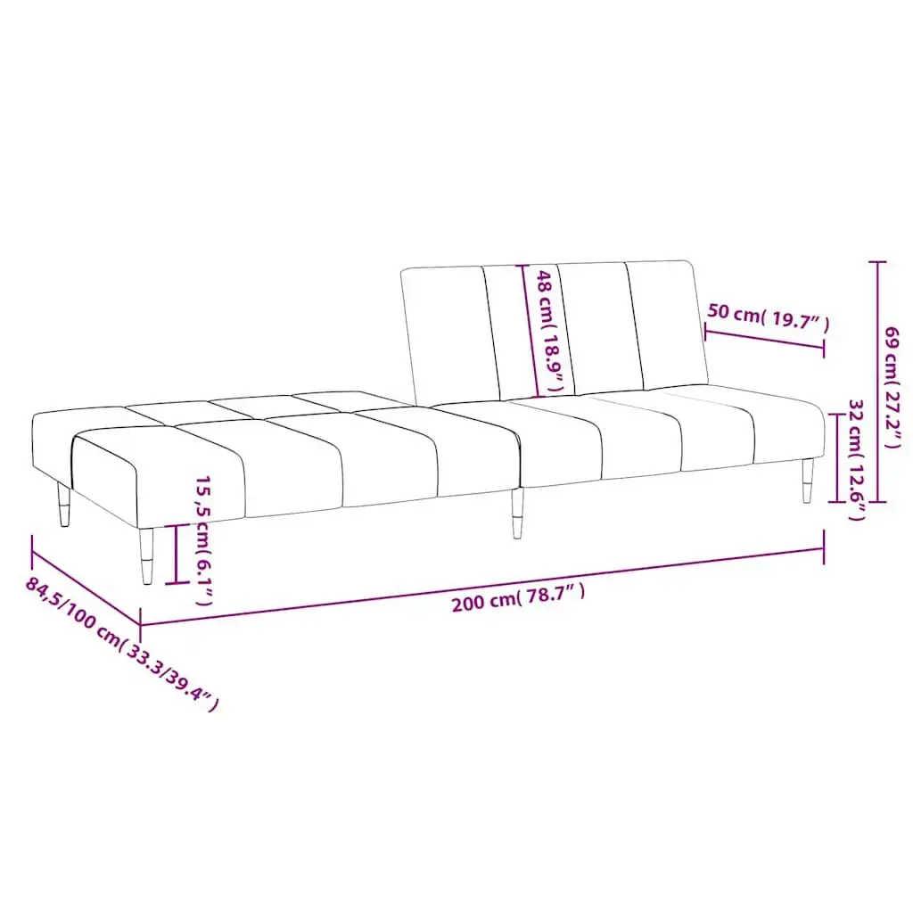 Sofa VidaXL 375879 Photo 11