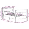 Каркас кровати VidaXL 3306281 Photo 11