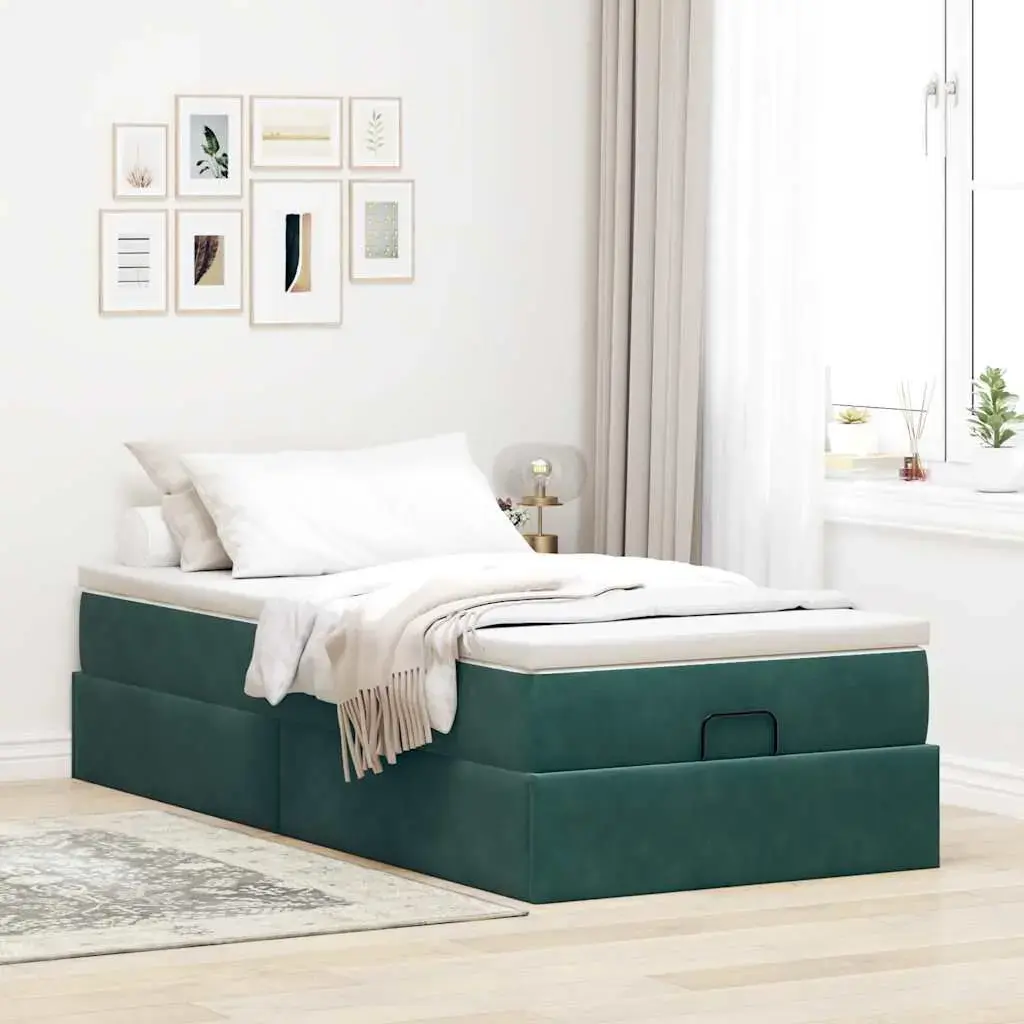 Gulta VidaXL 3311168 — vienvietīga 1000×2030 mm Photo 3