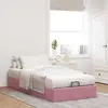 Каркас кровати VidaXL 3310942 — 90×203 см, розовый Photo 3
