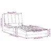 VidaXL gultas rāmis 3310440 Photo 15