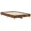Gultas rāmis VidaXL 861061 — ozols, 143×193 cm Photo 7