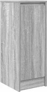 Комод VidaXL Komoda Szara Sonoma 29.5x34x76 см клееное дерево