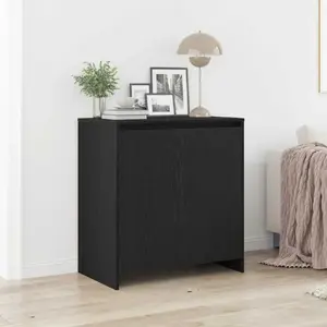 Шкаф VidaXL модель 862082 в отделке «черный дуб», 70×41×75 см