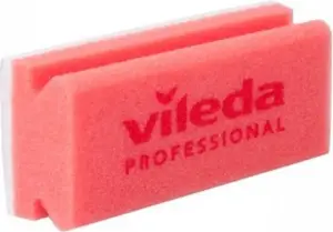 Tīrīšanas uzgalis VILEDA Professional pretkrītas sarkans 7×15 cm, modelis VILE-PROF-1218