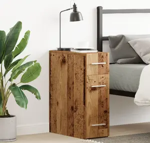 Medicine cabinet VidaXL model 862635 in reclaimed wood finish