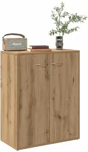 Шкаф VidaXL 60x30x75 см, отделка дуб artisan