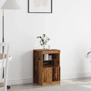 Coffee table VidaXL Starodrzew Lite reclaimed wood medium rustic
