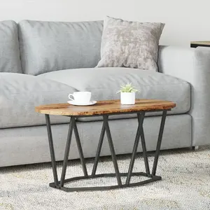 Coffee table VidaXL model 869694 made of reclaimed solid wood, standard size