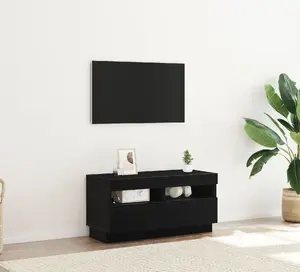 Тумба под TV VidaXL модель 862566, черный дуб, 80 x 35 x 40 см