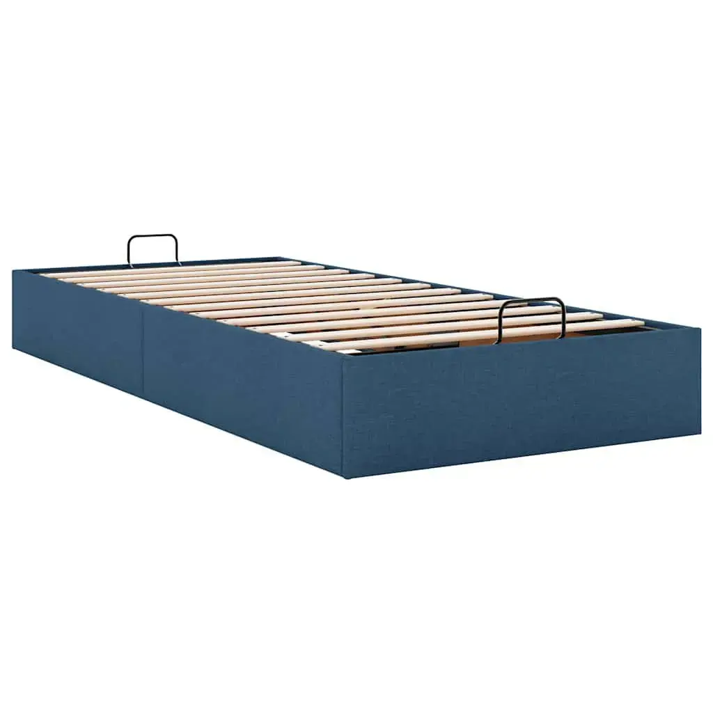 Gultas rāmis VidaXL 3310860 — 100x2,03 m, zils Photo 5