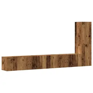 TV cabinet VidaXL 3329197, wood top and frame, 1000×300×300 mm