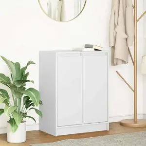 Комод VidaXL 861616 белый клееное дерево 57×34×76 см