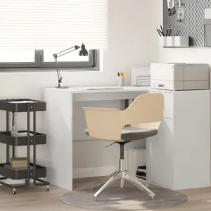 Rakstāmgalds VidaXL modelis 869538, balts, 90 x 50 cm