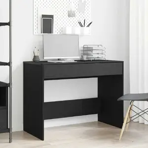 Rakstāmgaldiņš VidaXL modelis 862080 melns 101 cm x 50 cm – kompakts rakstām/ datora galds