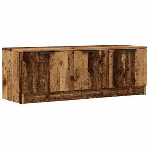 TV cabinet VidaXL 856947, wood top and frame, 1020×350×365 mm